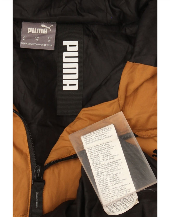 Giacca imbottita con cappuccio da uomo Puma UK 42 XL Poliestere beige