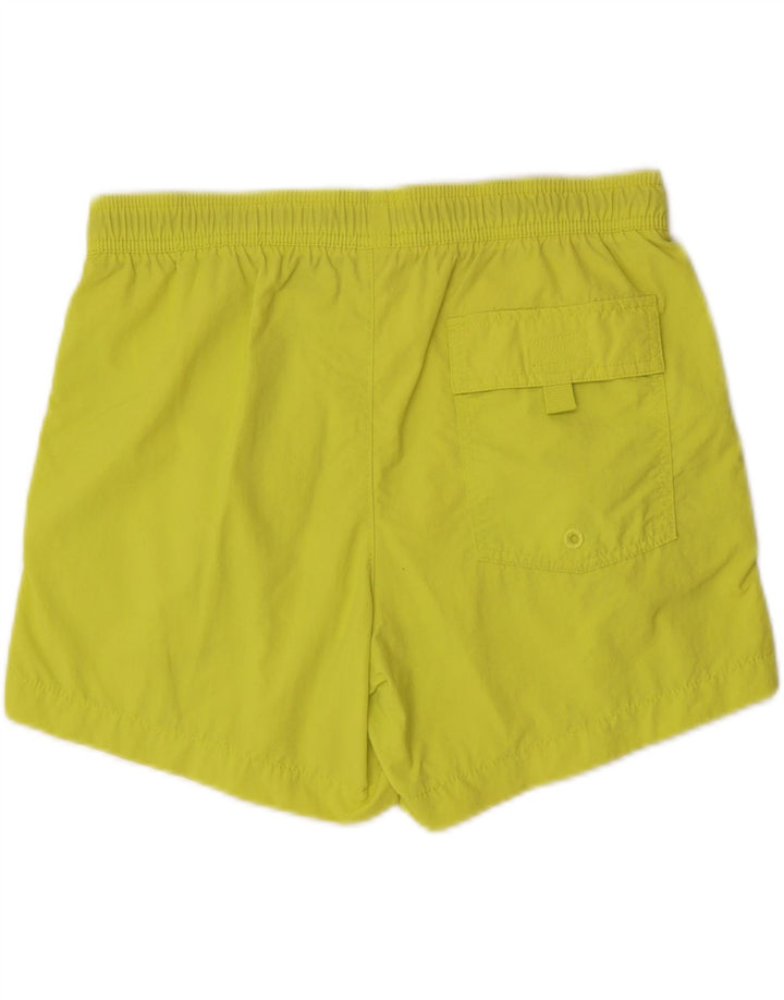 CHAMPION Mens Swimming Shorts Small  Yellow Vintage Champion and Second-Hand Champion from Messina Hembry 