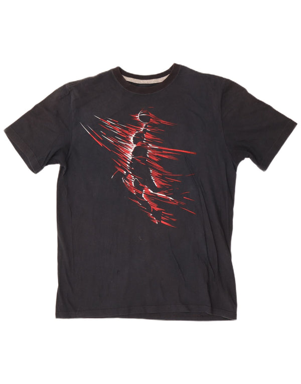 T-shirt grafica Jordan da uomo, colore nero medio