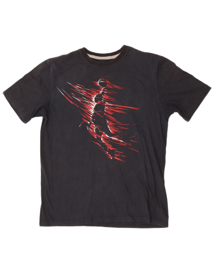 T-shirt grafica Jordan da uomo, colore nero medio
