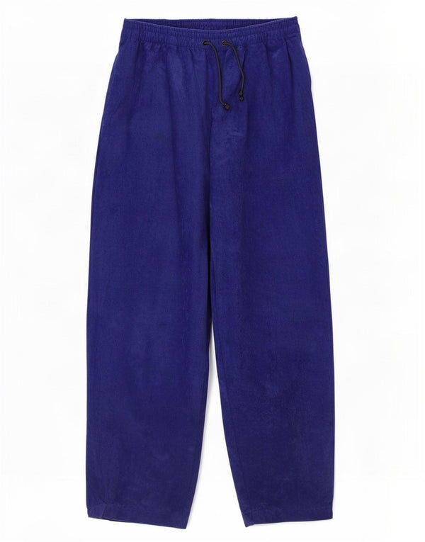Pantaloni da jogging da uomo in velluto Great Escapes IT 52 Large Blu
