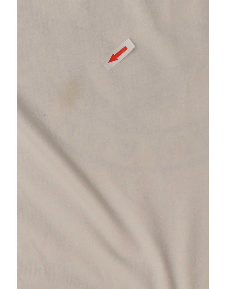 T-shirt grafica da uomo True Religion Top XL in cotone bianco