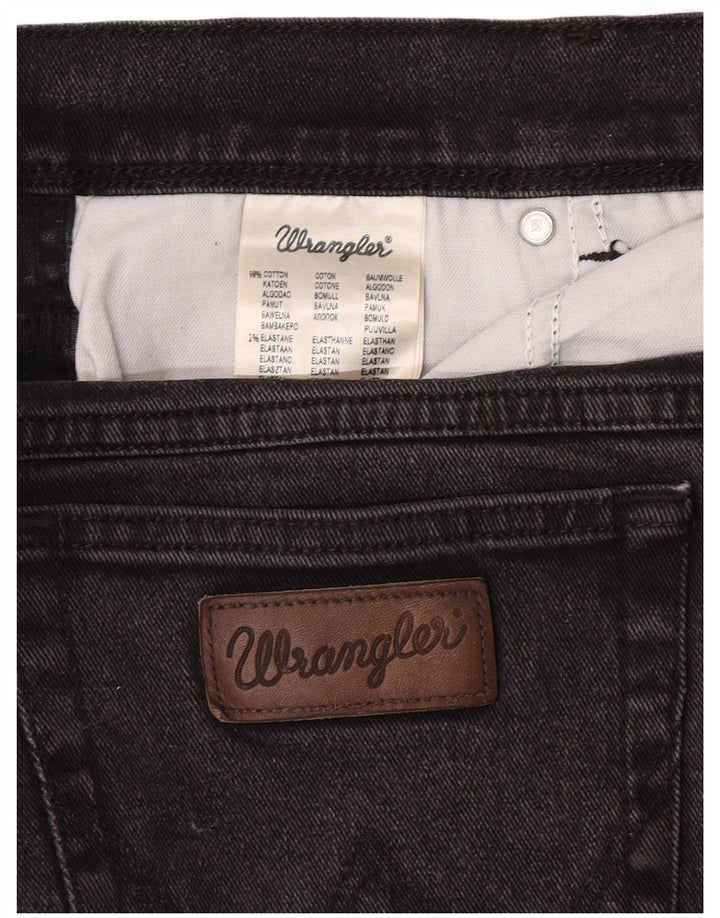 Jeans dritti da uomo Wrangler Texas W40 L30 cotone grigio