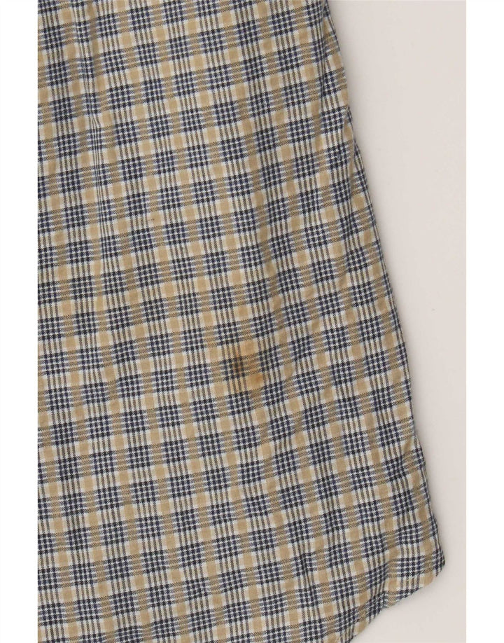 Camicia da uomo Timberland in cotone a quadri beige grande