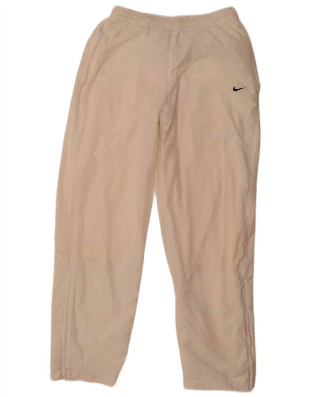Pantaloni da tuta da uomo NIKE medio cotone bianco sporco