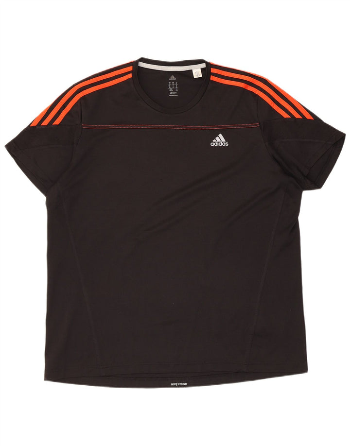 T-shirt da uomo Adidas Top XL nera in poliestere