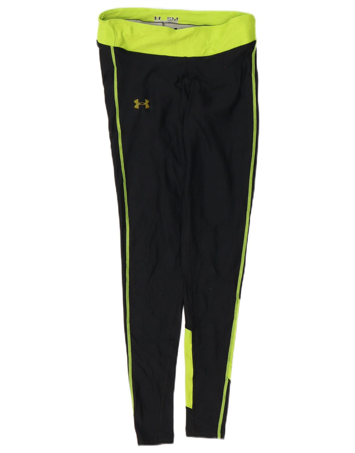 Leggings da donna Under Armour UK 8 Small Poliestere color block nero