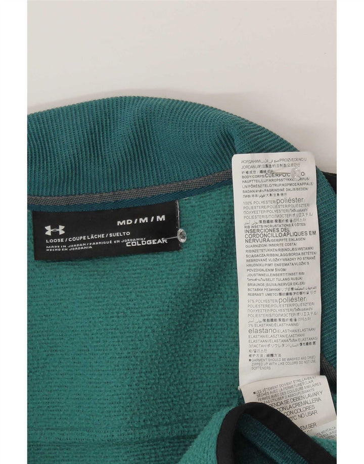 Giacca da tuta da uomo Under Armour Cold Gear color block blu medio