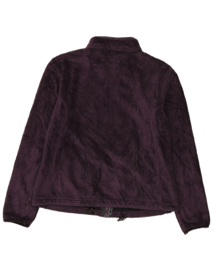Giacca in pile da donna Jack Wolfskin UK 16 Large Viola Poliestere