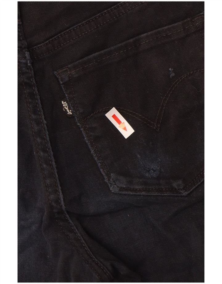 Jeans dritti dal taglio classico Demi Curve da donna LEVI'S W26 L32 neri