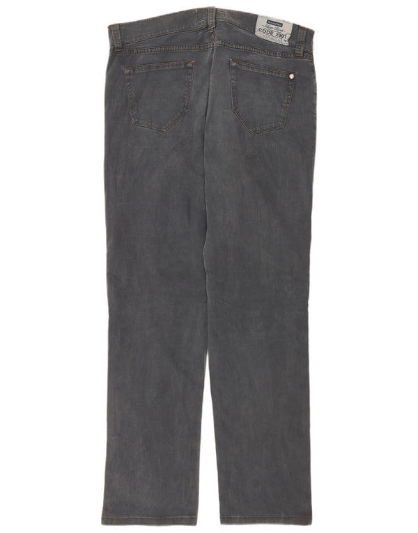 Jeans dritti da uomo Brooksfield IT 52 XL W38 L32 Cotone grigio