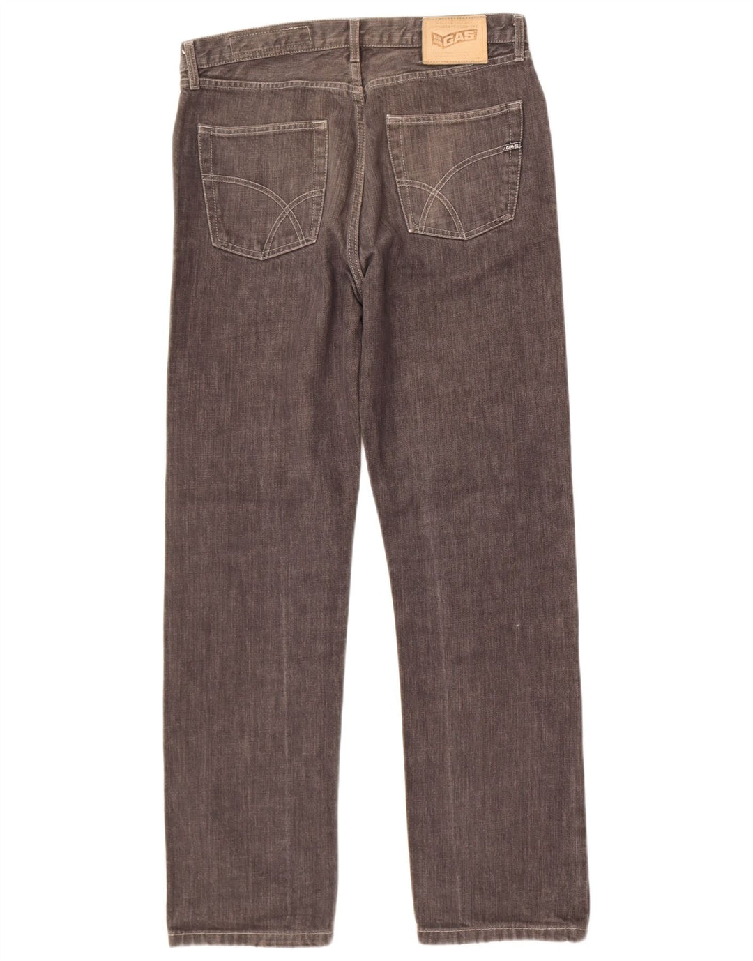 Jeans dritti da uomo Memphis W33 L30 in cotone grigio