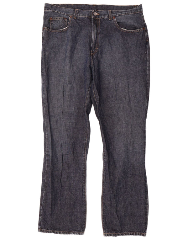 Jeans dritti da uomo Dkny W38 L31 cotone blu navy