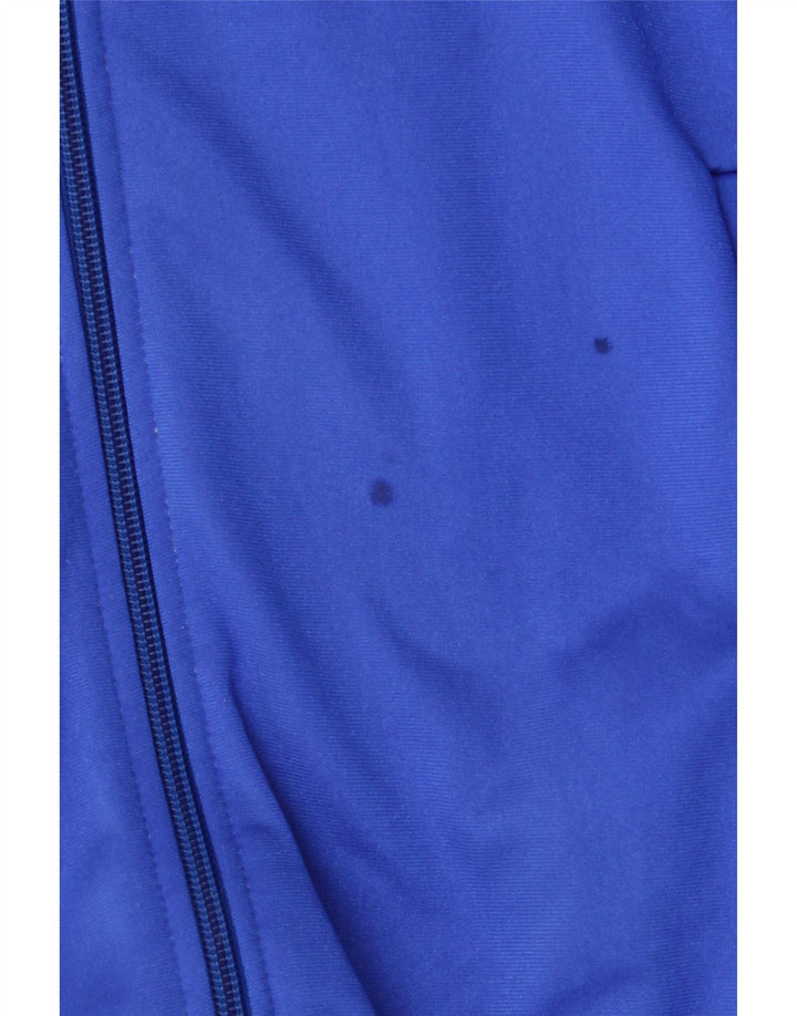 Giacca da ginnastica grafica da uomo Errea XL in nylon color block blu
