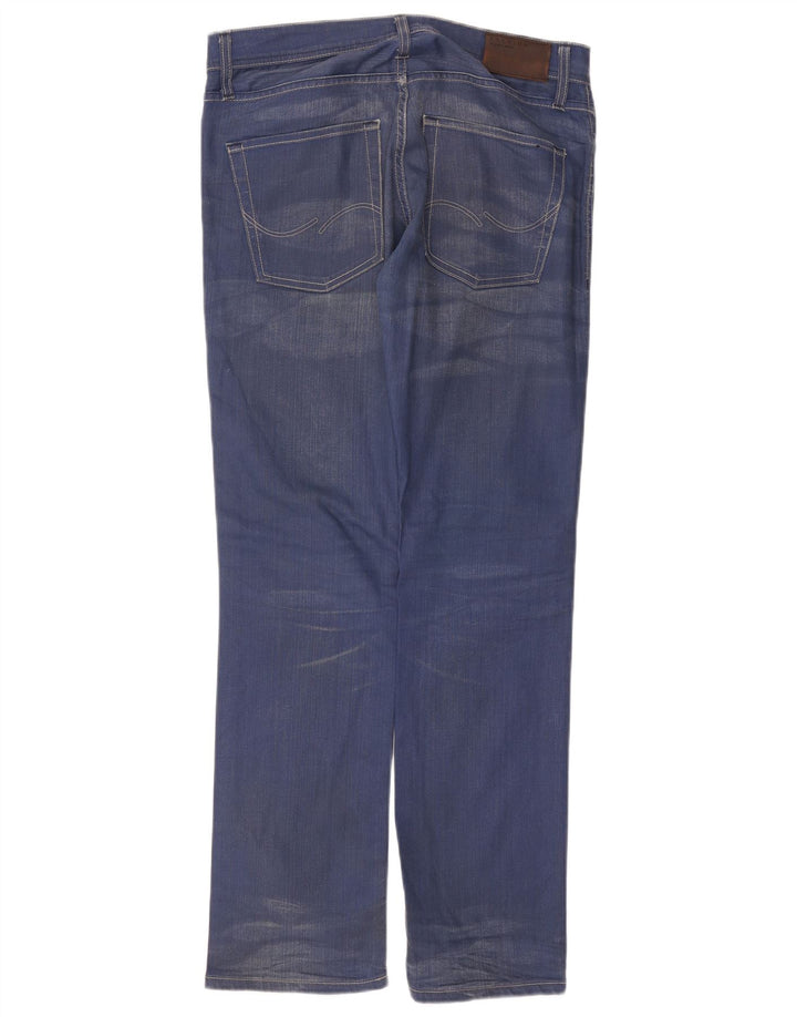 Jeans dritti da uomo Jack & Jones W34 L32 Blu