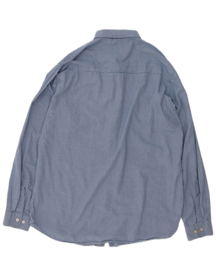 Camicia da uomo Levi's XL a quadretti blu in cotone