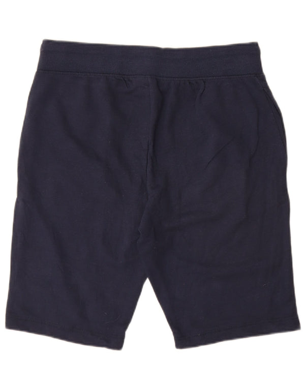 Pantaloncini sportivi grafici da uomo Lotto grandi in cotone blu navy