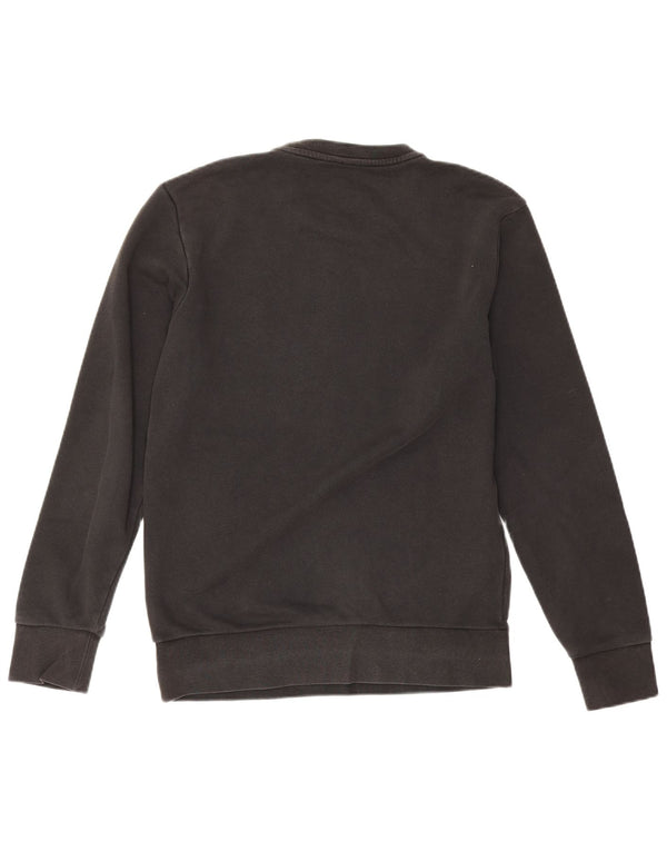Felpa grafica da uomo Adidas Maglione piccolo cotone nero