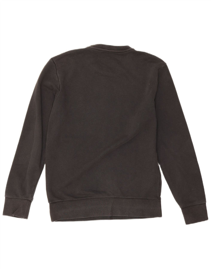 Felpa grafica da uomo Adidas Maglione piccolo cotone nero