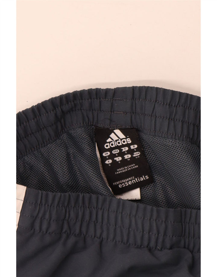 Pantaloni da tuta da uomo Adidas Joggers piccoli in poliestere blu navy