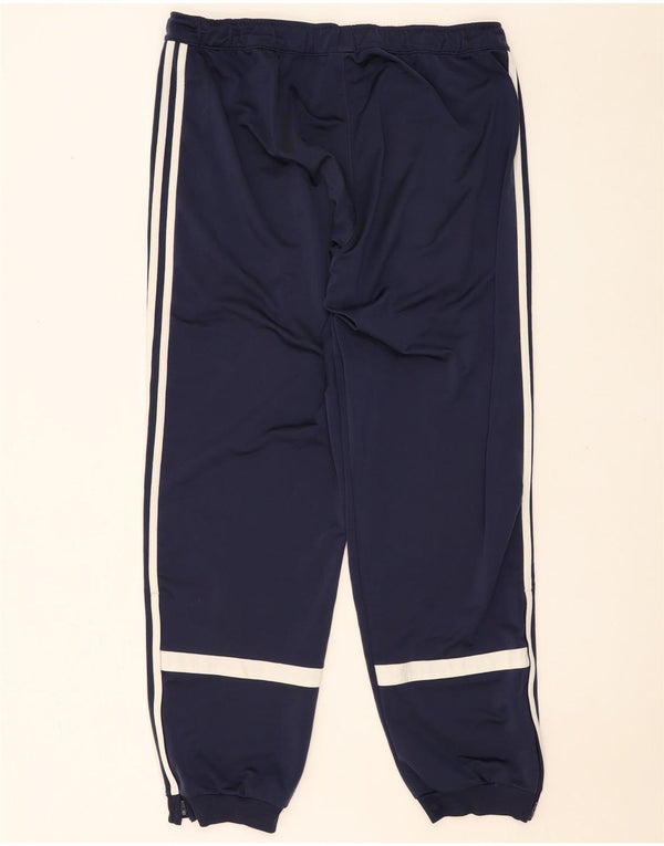 Pantaloni da tuta da uomo ADIDAS Joggers UK 44/46 Large W36 L32 Blu navy