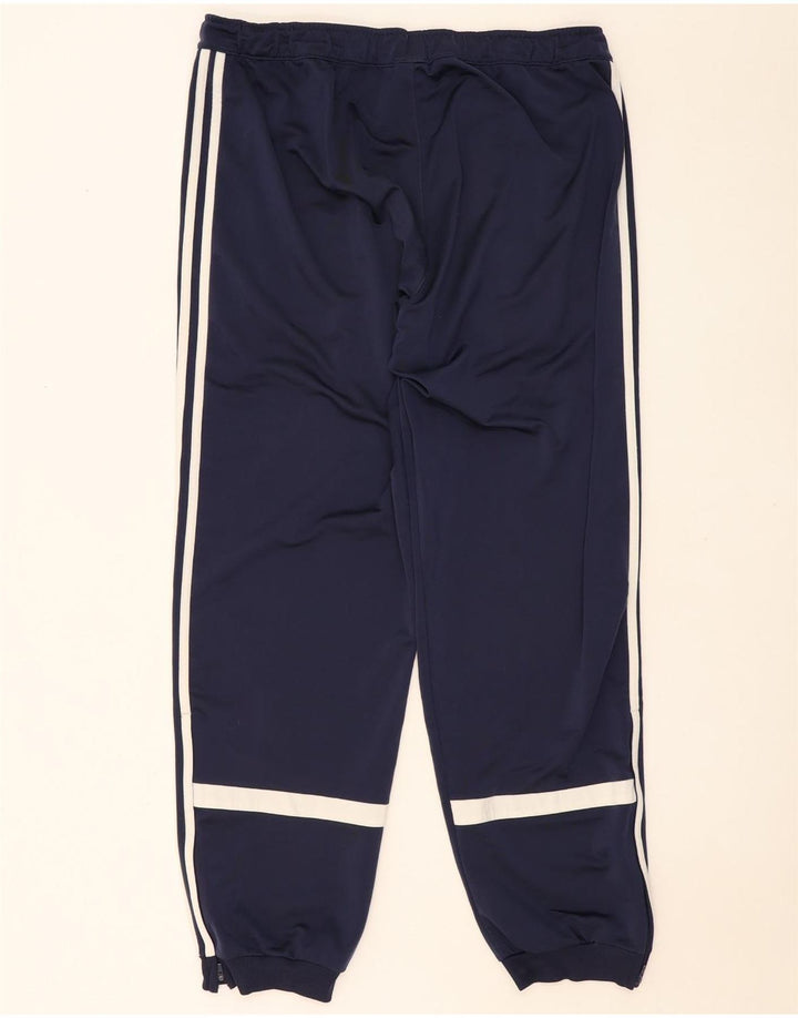 Pantaloni da tuta da uomo ADIDAS Joggers UK 44/46 Large W36 L32 Blu navy