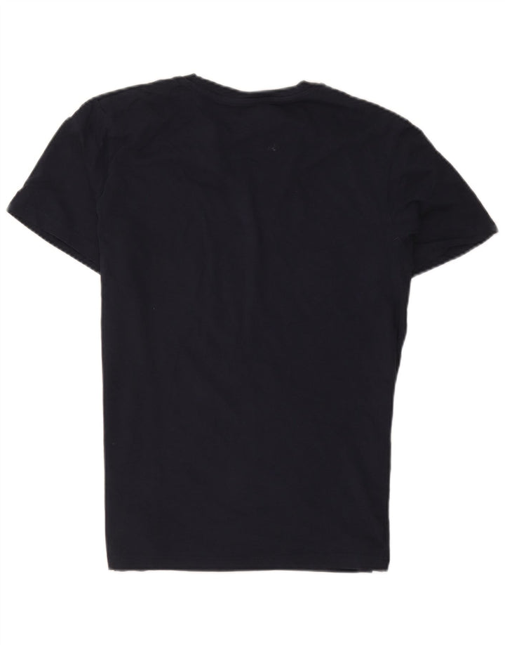 T-shirt grafica da uomo Jack & Jones Top grande blu navy