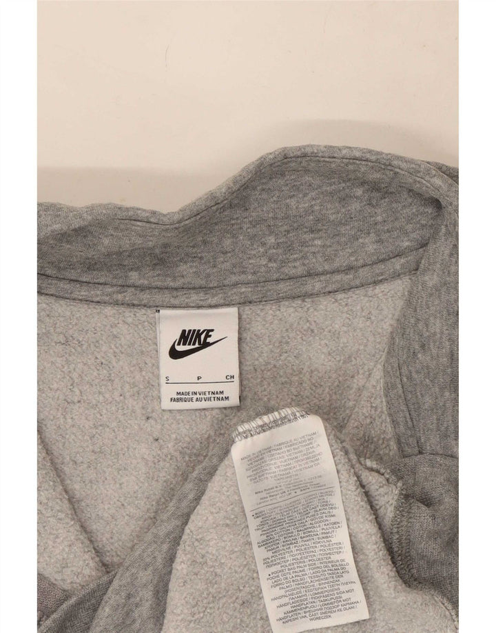 Giacca da ginnastica da uomo Nike Small in cotone color block grigio