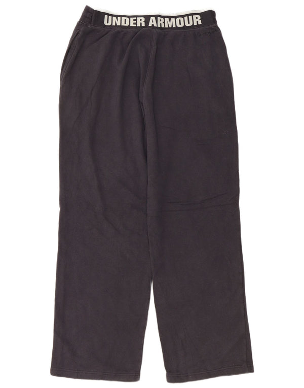 Pantaloni da tuta con grafica da uomo UNDER ARMOUR Large in cotone blu navy
