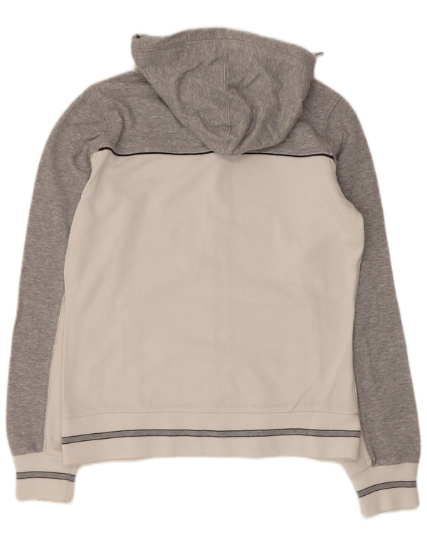 Felpa con cappuccio e zip Champion da donna Heritage Fit UK 14 Medium White