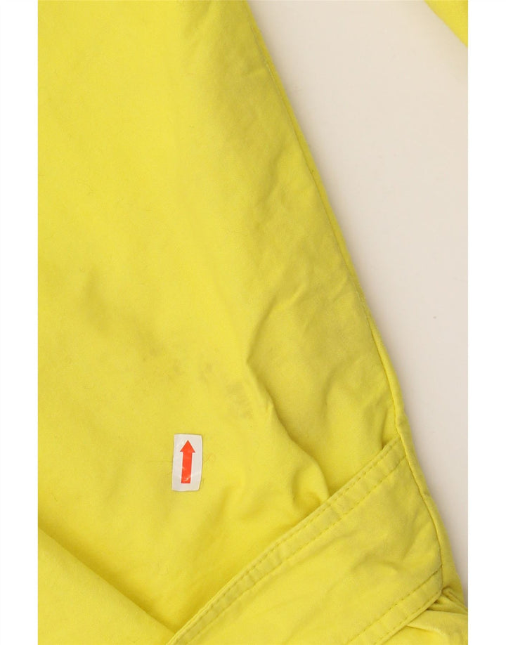 SERGIO TACCHINI Giacca da sci con cappuccio grafica da uomo IT 54 2XL Cotone giallo