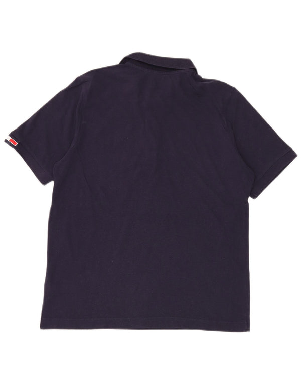 Polo Kappa Uomo Small Blu Navy in cotone