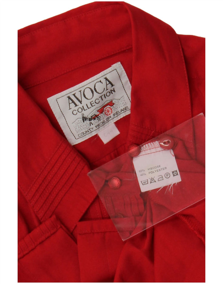 Camicetta camicia da donna Avoca EU 44 XL rossa viscosa