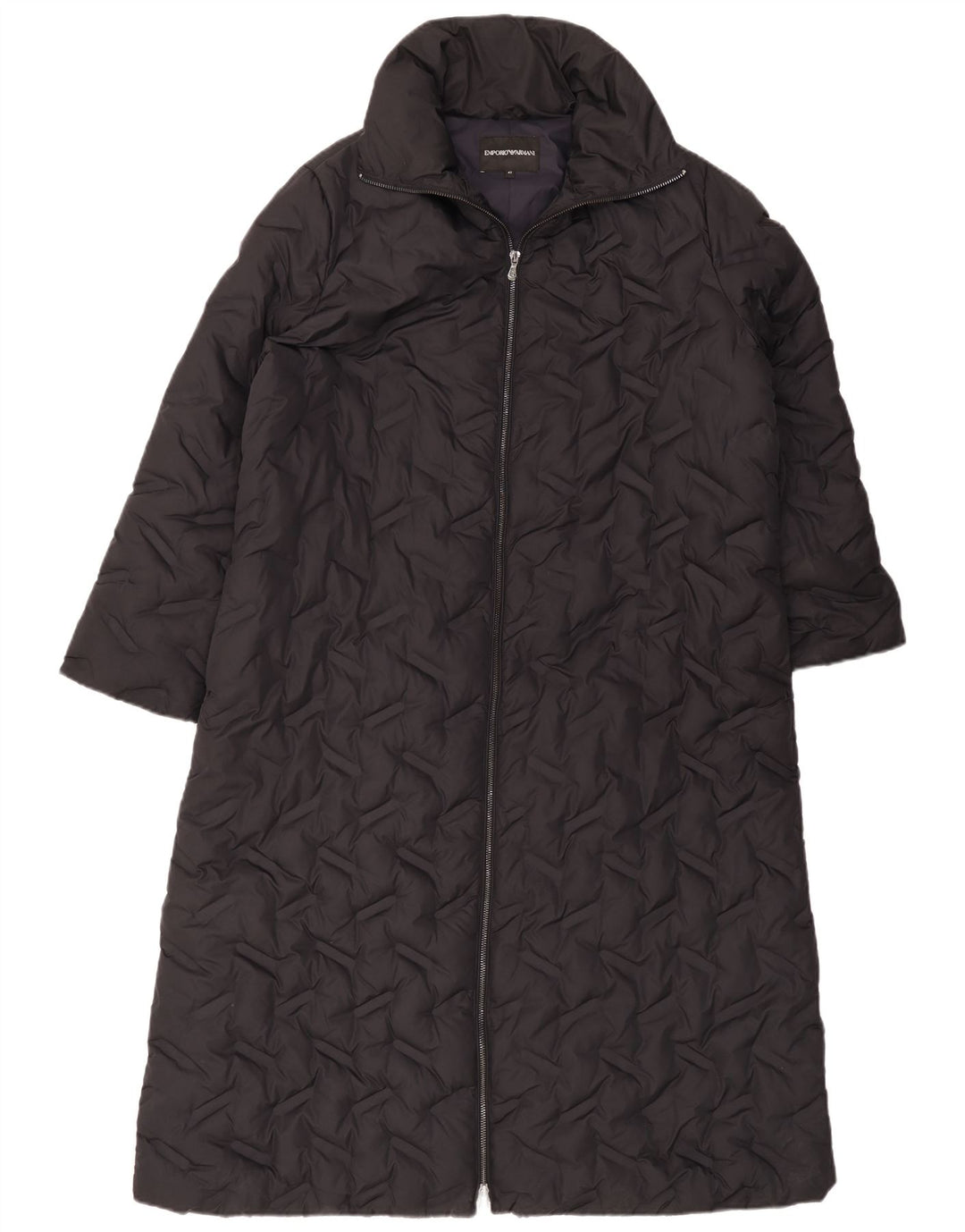 Piumino Trapuntato Donna Emporio Armani IT 42 Medio Nero Poliestere