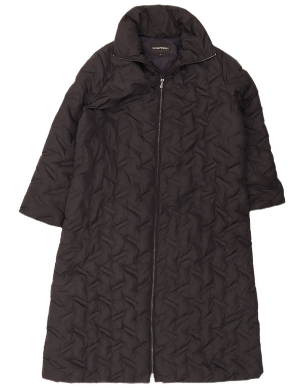 Piumino Trapuntato Donna Emporio Armani IT 42 Medio Nero Poliestere