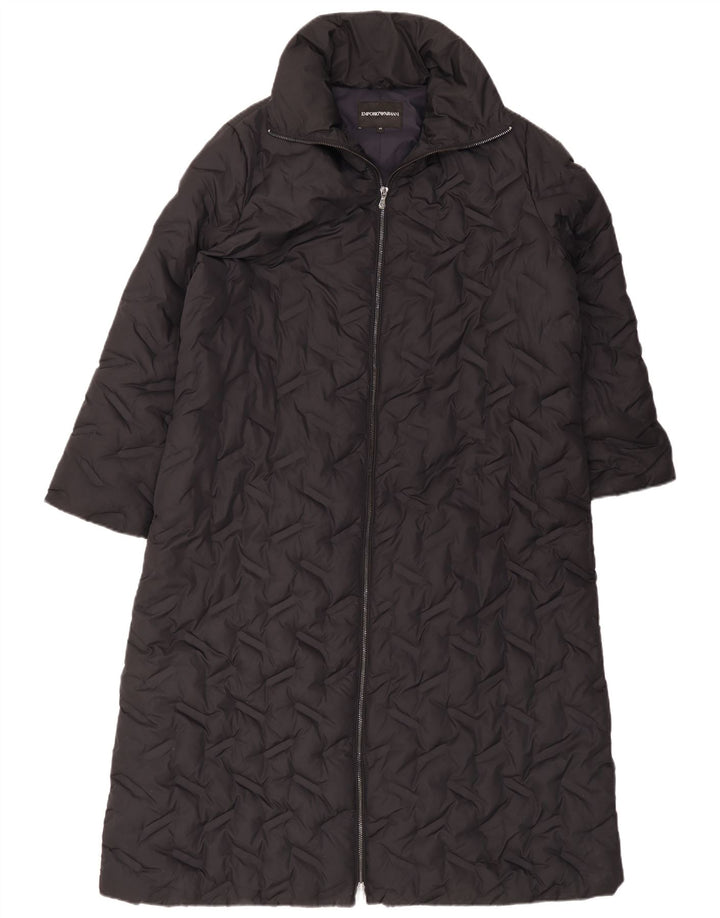 Piumino Trapuntato Donna Emporio Armani IT 42 Medio Nero Poliestere