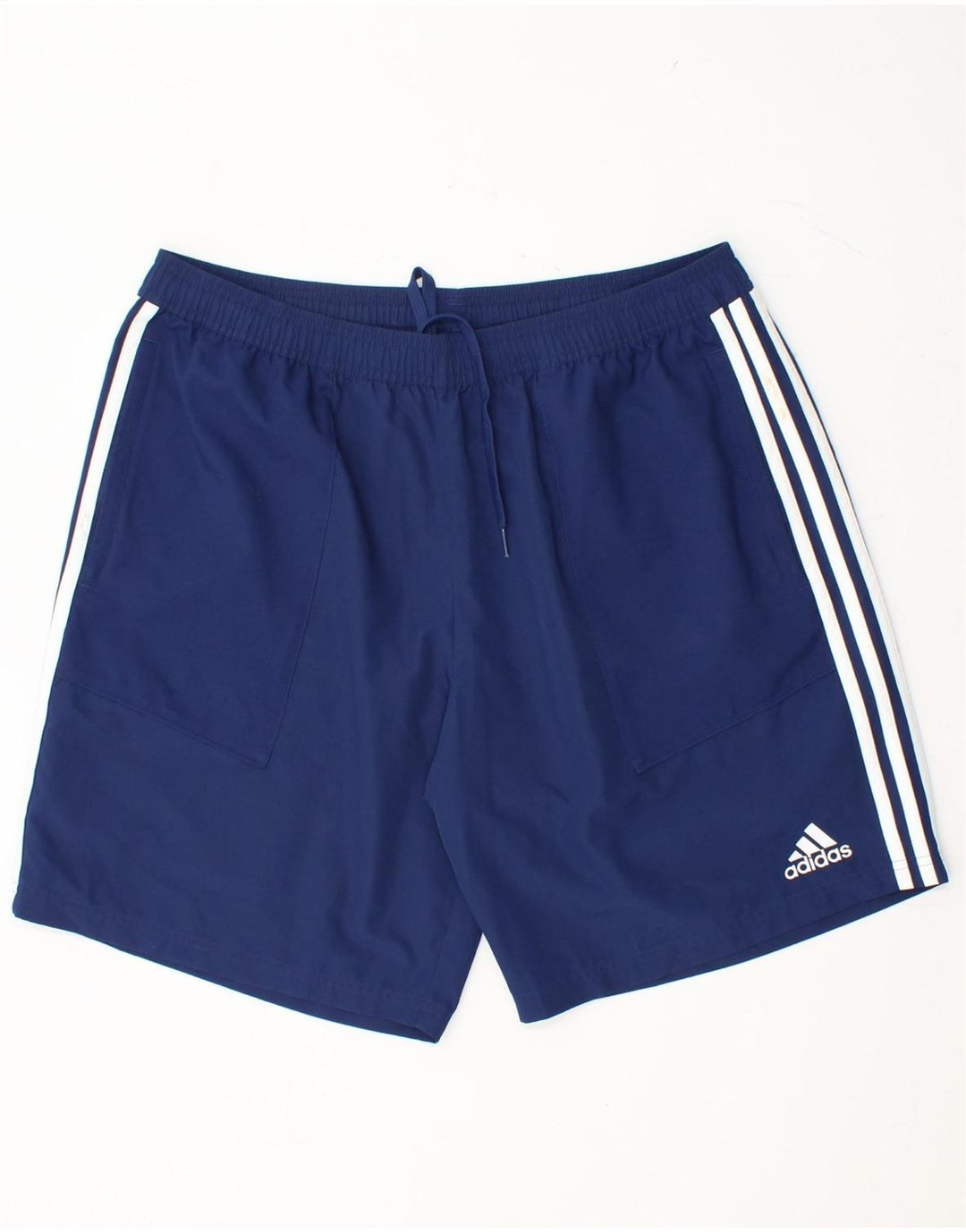 Pantaloncini sportivi ADIDAS da uomo Climalite XL blu navy in poliestere