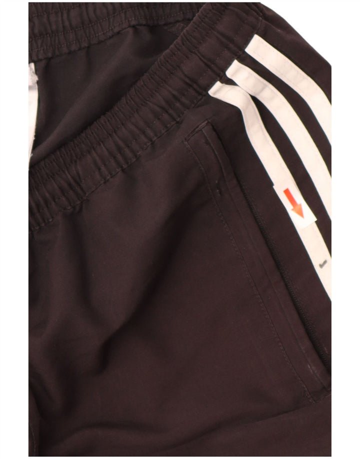 Pantaloncini sportivi Adidas da ragazzo 11-12 anni in poliestere nero