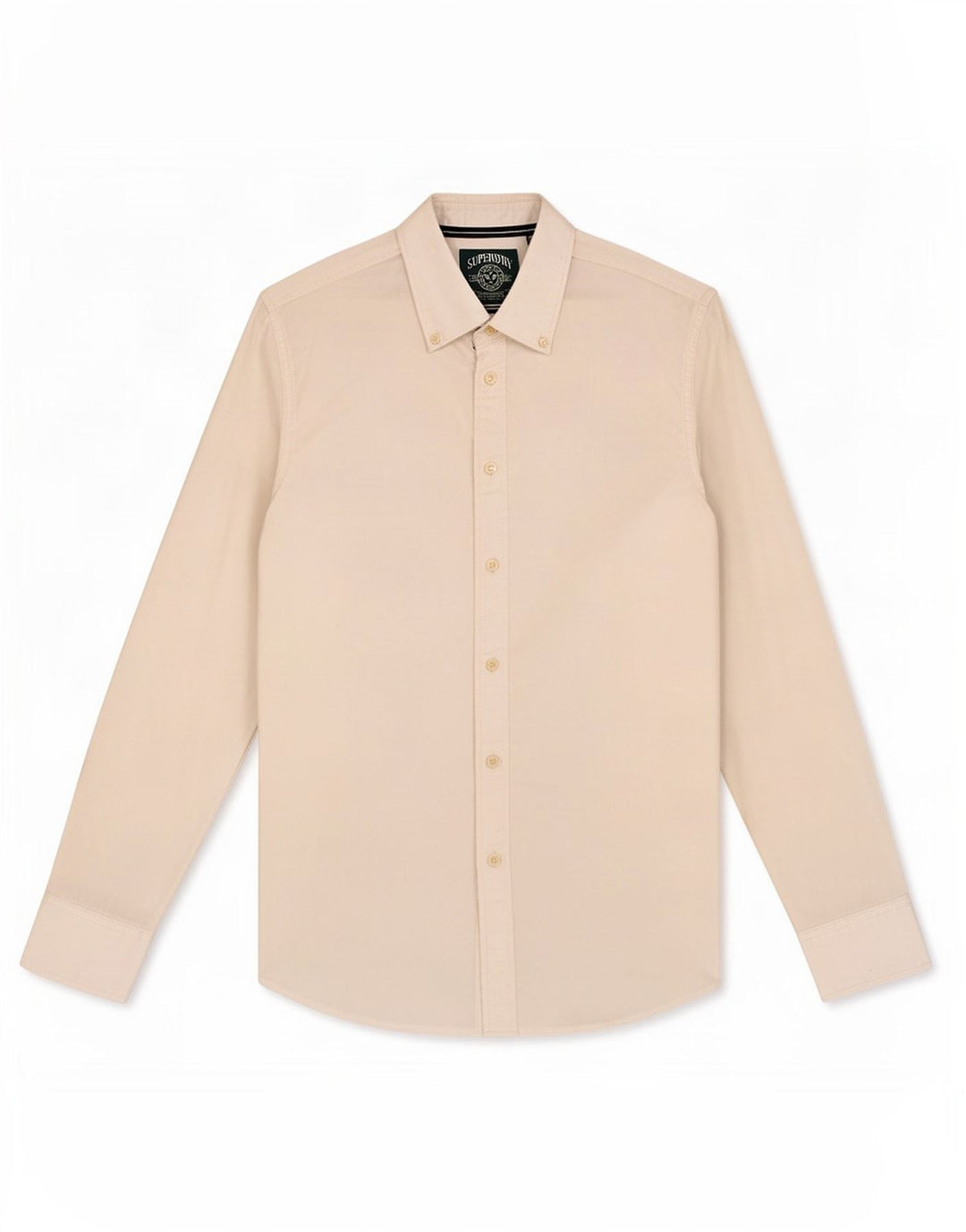 Camicia da donna Superdry UK 12 cotone bianco medio
