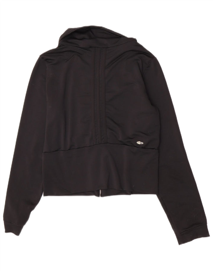 Giacca da tuta da donna Adidas Clima 365 UK 14 poliestere nero medio