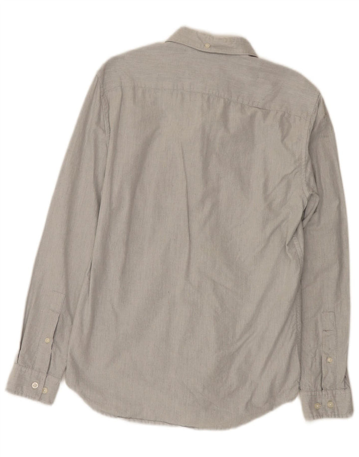 Camicia slim fit da uomo Jack Wills XS in cotone grigio