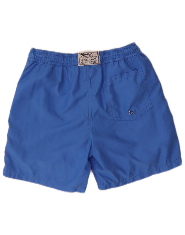 Pantaloncini da bagno per ragazzi Polo Ralph Lauren 14-15 anni Large Blu in poliestere
