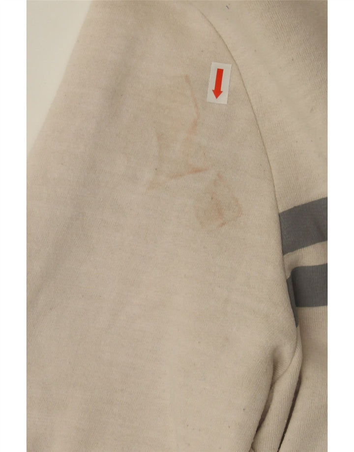 JACK WILLS Mens Sweatshirt Jumper Large Off White Cotton Vintage Jack Wills and Second-Hand Jack Wills from Messina Hembry 