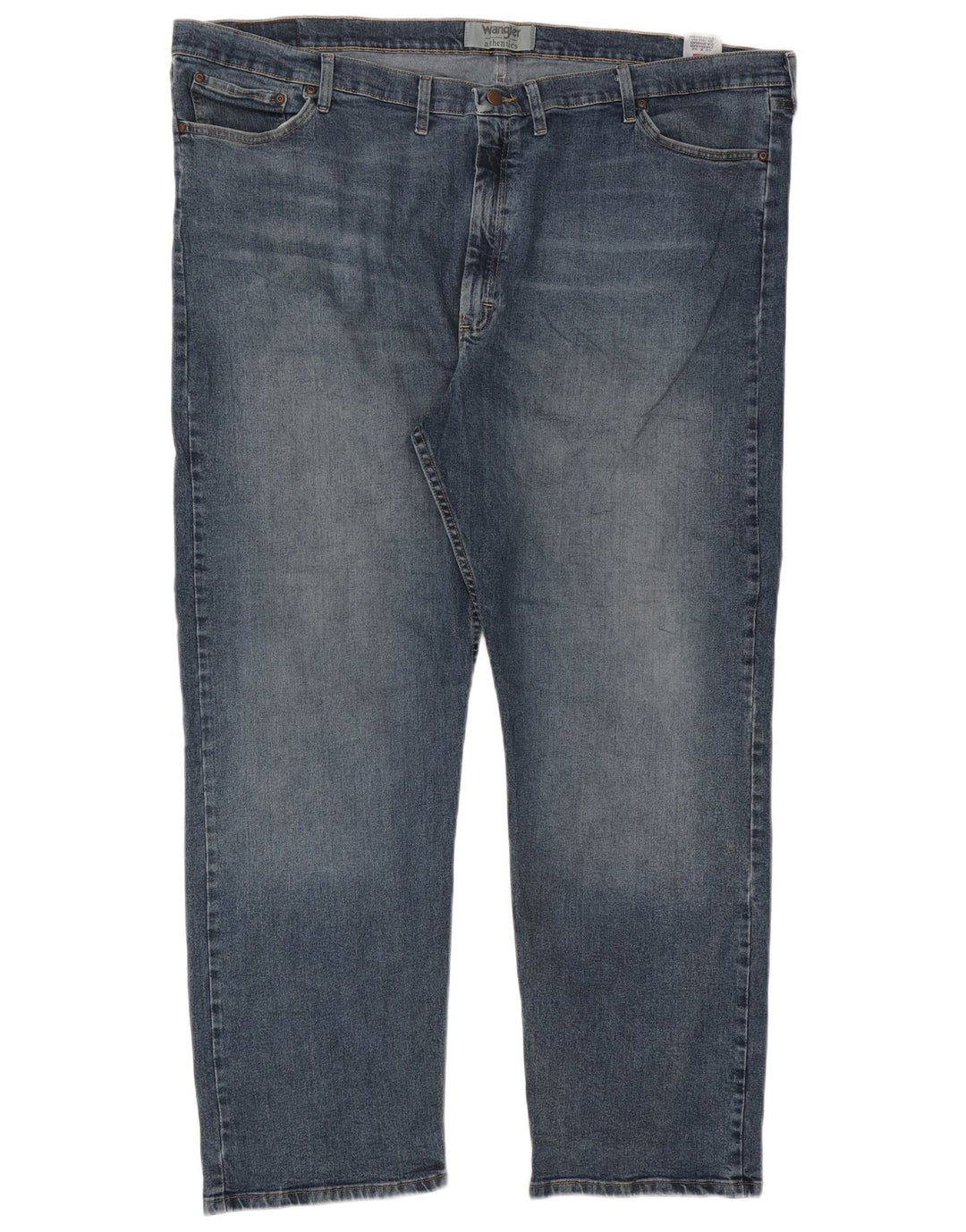 Jeans dritti da uomo Wrangler W52 L32 cotone blu