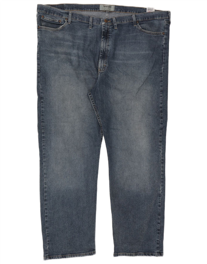 Jeans dritti da uomo Wrangler W52 L32 cotone blu