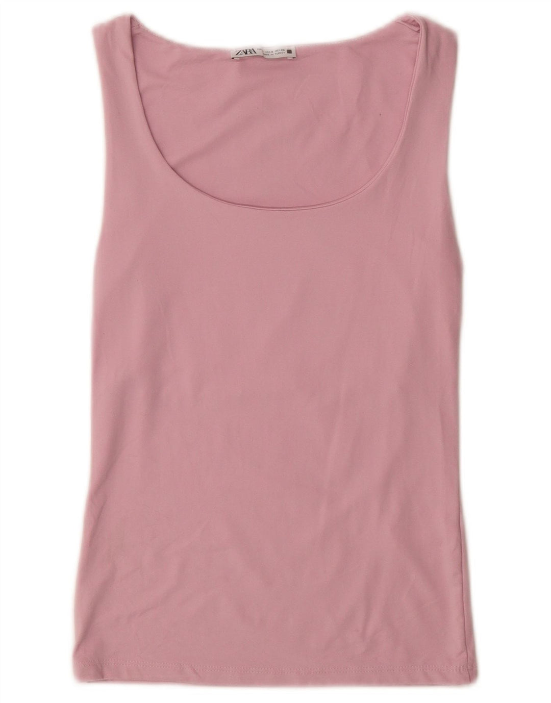 Canottiera Zara da donna UK 10 Small rosa in poliammide