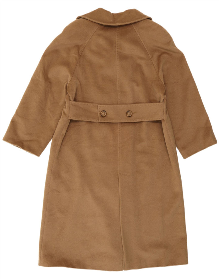 Cappotto doppiopetto da donna Pierre Cardin UK 14 grande marrone