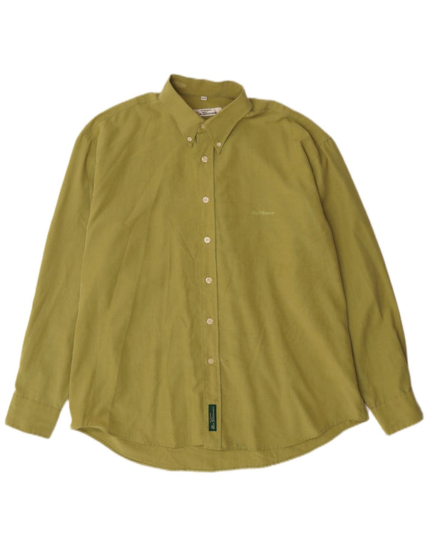 Camicia da uomo BEN SHERMAN XL verde pied de poule