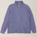 CHAMPION Womens Easy Fit Graphic Tracksuit Top Jacket UK 14 Medium Purple Vintage Champion and Second-Hand Champion from Messina Hembry 