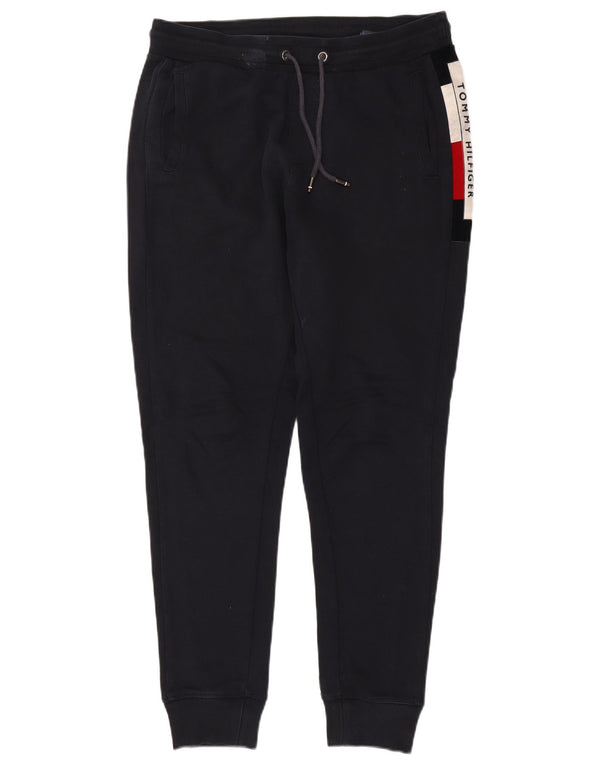 Pantaloni da tuta con grafica da uomo Tommy Hilfiger Joggers medio blu navy